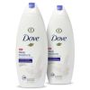 Dove Deep Moisture Nourishing Long Lasting Women's Body Wash Twin Pack, 20 fl oz