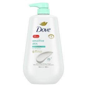 Dove Body Wash Pump, Sensitive Skin 34 oz