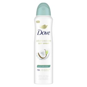 Dove Advanced Care Women's Antiperspirant Deodorant Dry Spray Coconut Water & Lime, 3.8 oz