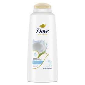 Dove Ultra Care Nourishing Daily Shampoo for Dry Hair, Coconut, 20.4 fl oz