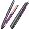 Landot Straightening Curling Iron Combo for Curl Wave Straighten Women Hair - 1 Inch Dual Voltage | HS168 | landot