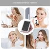 Portable Tabletop | Folding Vanity | LED Lighted Cosmetic | Travel-Friendly Makeup | 3 Color Modes | Suitable for Dressing Room, Bedroom, and Travel