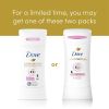 Dove Advanced Care Long Lasting Women's Antiperspirant Deodorant Stick Invisible, 2.6 oz Twin Pack