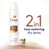 Dove Even Tone Women's Antiperspirant Dry Spray Shea Butter & Vanilla, 3.8 oz