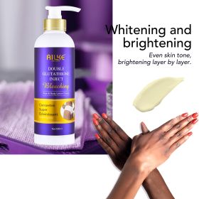 AILKE Lightening Skin Care Range, With Double Glutathione, Brightening, Moisturizing, Clean Skin, Glowing Beauty Face Care (Color: Glutathione Lotion)