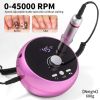 45000RPM Nail Drill Machine Electric Portable Nail Drill Rechargeable Nail Drill Machine for Polishing Gel Nails Suitable for Home Nail Salons