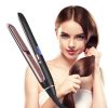 Hair Flat Irons Ultrasonic Infrared Cold Hair Care Iron Keratin Treatment for Frizzy Hair Recovers the Damaged Hair Straightener