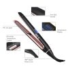 Hair Flat Irons Ultrasonic Infrared Cold Hair Care Iron Keratin Treatment for Frizzy Hair Recovers the Damaged Hair Straightener