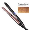 Hair Flat Irons Ultrasonic Infrared Cold Hair Care Iron Keratin Treatment for Frizzy Hair Recovers the Damaged Hair Straightener