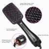 3 In 1 Hair Dryer Hot Air Brush Styler & Volumizer One Step Hair Straightener Curler Electric Blow Dryer Brush Wet And Dry Used