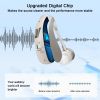 Rechargeable Mini Digital Hearing Aid Listen Sound Amplifier Wireless Ear Aids for Elderly Moderate to Severe Loss Drop Shipping