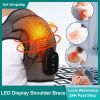 LED Display 3 Levels Heating Vabration Shoulder Massager Brace Heat Therapy Shoulder Bandage Arthritis Pain Relief Health Care