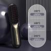 Portable Hair Straightener Hot Heating Comb Curling Iron Styling Tools Ion Nourish Electric Hair Straightening Comb Hair Care