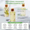 HIQILI 100ML Thyme Essential Oils,100% Pure Premium Floral Oil for Aromatherapy, Diffuser, Humidifier, Massage, Calming Mind